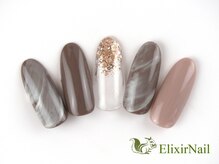 エリクサーネイル 五反田(Elixir Nail)/定額a シンプル/クーポン使用
