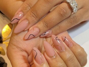 ジェリーネイルズ(JellyNails)/[横須賀/GELX長さ出し/アート]