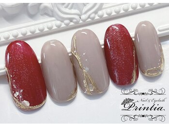 プリンティア(Printia)/120分内デザインネイル ¥9000~