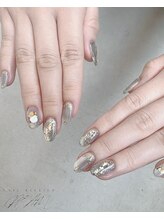 クリーム(Nail Atelier CREAM)/season'sニュアンス定額3月