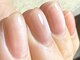 ミリアネイル 成城(Miliea nail)の写真/【本気で自爪を変えたい方】ネイルが初めてで不安な方にもお勧め♪丁寧なフォルムとハンドケアでモチも良い