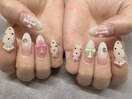 ドット×パステル