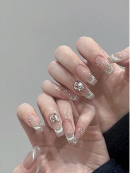 ブラン(Blanc)の写真/【特別なイベントを指先から…】写真映えも魅力も最大級！お客様の殆どが持ち込みデザインの実力派サロン♪