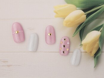 クインテット ネイル 千歳烏山店(Quintet nail)/4月おすすめアート パラジェル