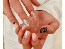 シエルビューティークロップ(Ciel Beauty CROP)/クリア個性派ネイル★