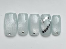 ジェミーネイル イケブクロ(Jemiy nail ikebukuro)/マグホロハート¥6500