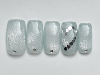 ジェミーネイル イケブクロ(Jemiy nail ikebukuro)/マグホロハート¥6500