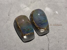 【りえ限定】モネ睡蓮1本アート