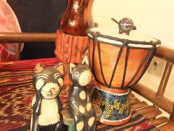 リラクゼーションサロン ノナマニス 北浦和本店(NONAMANIS)/可愛い小物達もお出迎え♪