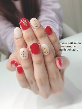 プライベート ネイルサロン マーマ(murmur)/華やかイベントネイル