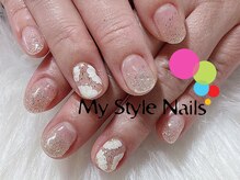 マイ スタイル ネイルズ(My Style Nails)/ラメグラデーションジェル