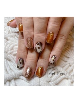 リリフリー(riri Free)/秋ネイル