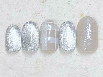 ネイルビート(NAIL BEAT)/チェック柄 マグネット