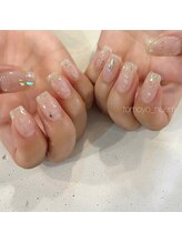 ノエム ネイルサロン(NOEM)/キラキラクリアネイル