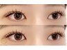 [ぱっちりeye♪]フラットラッシュ上下エクステ90分付け放題
