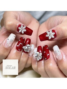 ソラール(SOLAR)/クリスマスネイル
