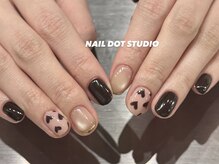 ネイルドットスタジオ 堺筋本町(NAIL DOT STUDIO)/大人バレンタイン