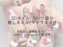 ティディーネスト(Tidynest)/3D/パーツ盛り/キャラ/推し