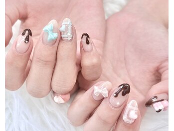 エイト ネイル 渋谷駅前店(eight nail)/チョコネイル