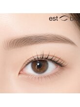 エストブロウ 麻布十番店(est brow)/眉毛  間引き　まつげパーマ