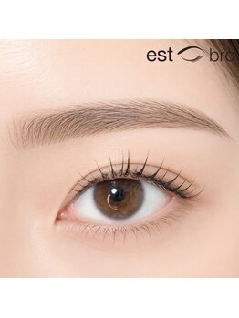 エストブロウ 麻布十番店(est brow)/眉毛  間引き　まつげパーマ