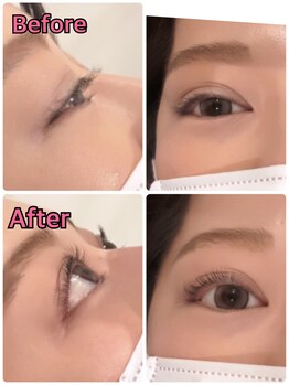 レヴィ アイラッシュアンドビューティ(L'evie)/パリジェンヌ