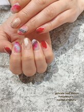 プライベート ネイルサロン マーマ(murmur)/ぬりかけタイダイ