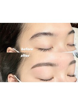 アイブロウメニューがあるサロン