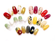 ネイルコレクション ピンク(Nail Collection Pink)/ジェル定額￥7990：8990☆和風