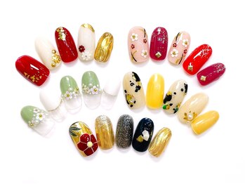 ネイルコレクション ピンク(Nail Collection Pink)/ジェル定額¥7990:8990☆和風