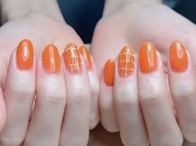 ネイル ミンク(nail mink)/おいしそうオレンジ