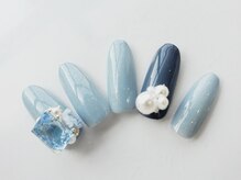 ビーケア 自由が丘店(B.care)/ビジューネイル￥7480