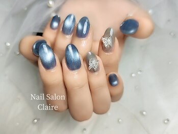 クレア(Claire)の写真/《洗練された上品なデザインで指先から美しく☆》OLさんに人気のシンプル系～華やか系までご用意◎
