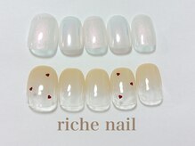 リッシュネイル 新百合ヶ丘店(riche nail)/シンプルアートコース