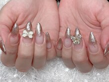 レアネイル 新宿(le'a nail)/ラメグラデーション