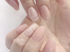 【パラジェル】ツイードネイル