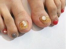 ベゼル(bezel.)/先取りfoot nail