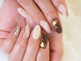 大理石アートネイル