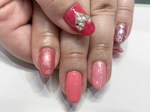 クォーターリゾートネイル(QUARTER RESORT nail)/スイートカラーネイル☆