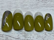 ネージュ バイ リアンジュ 辻堂(Neige by Reange)/バイカラーフレンチ　塗りかけ