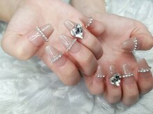 プリンセスネイル(Princess NAIL)/シンプルガーリーネイル