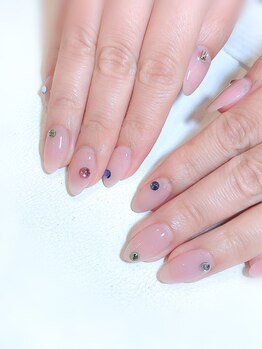 ハーティーネイル hearty nail 溝の口店/ちゅるんネイル