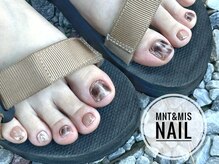 ミントアンドミスネイル(Mnt&Mis NAIL)/【フット持込デザイン】¥9800～