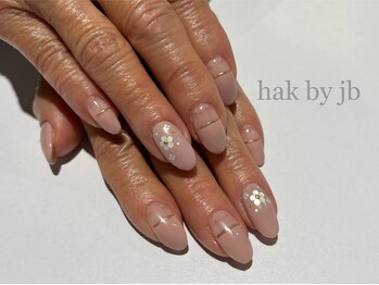 ハク ネイル バイジェービー 稲毛(hak nail byjb)/定額　7900