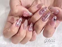 ネイルグロス 梅田茶屋町店(NAIL Gloss)/アートフリーコース初回¥11000