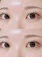 ミモ(miiimo)の写真/人気No.1の愛されまつ毛パーマ★根元から立ち上げて目力UP♪すっぴんでも自信の持てるお目元に！