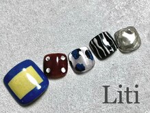 リティ(Liti)/No.155 ARTフットネイル