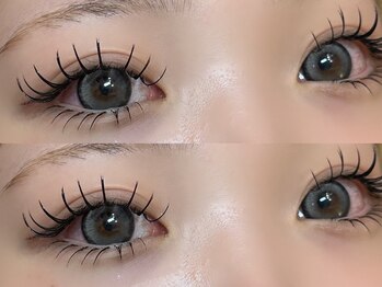 ジェイムファイブアイ(Jiem 5 eye)/上下マツエク　フラットラッシュ