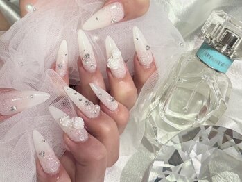 エル(Ailes)の写真/映える指先を叶える長さ出し♪デザインの幅も広がる！お爪のお悩みも解決☆