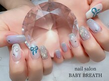 ベイビーブレス(BABY BREATH)/持ち込み☆推しネイル